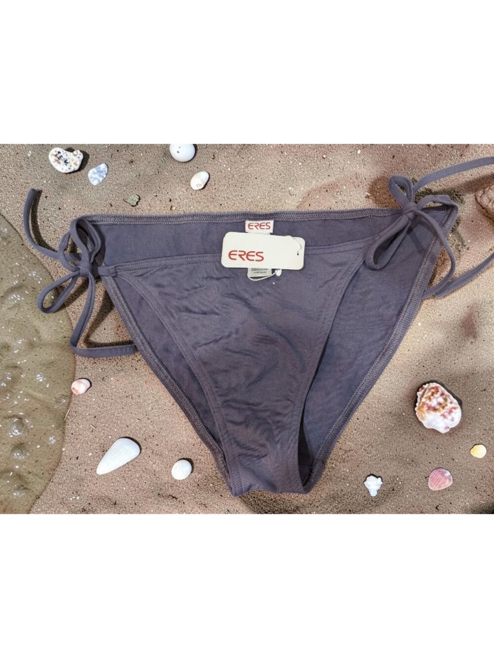 ERES Malou tie bikini Briefs Swim bottom Color Navy Size 44 US 12 NWT